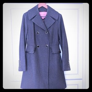 Adorable Wool Betsey Johnson Peacoat
